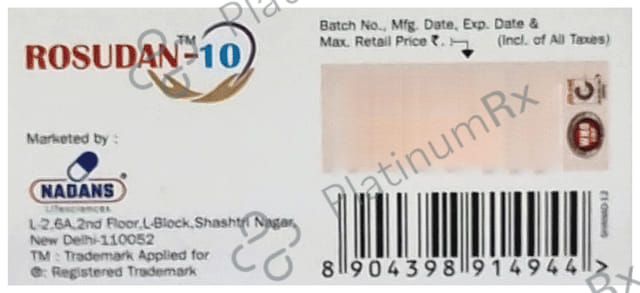 Rosudan 10 Tablet