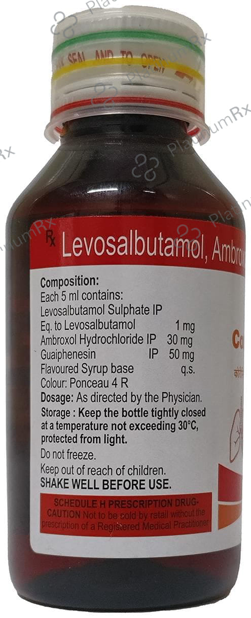 Coriminic LS 15/50/1mg Syrup 100ml
