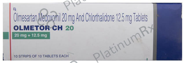 Olmetor CH 12.5/20mg Tablet 10s