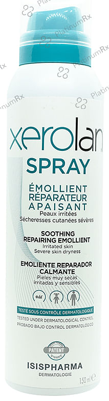 Isispharma Xerolan Soothing Repairing Emollient Spray