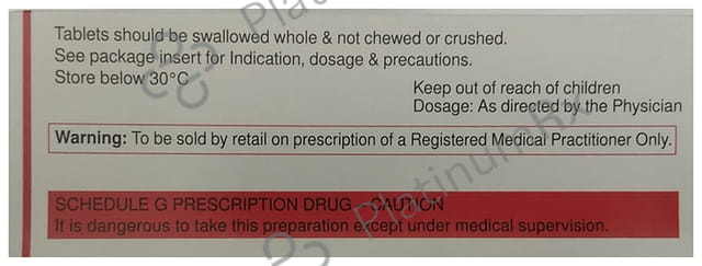 Oxramet XR 10/500mg Tablet 7s