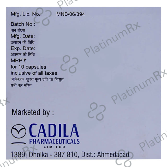 Rabela Plus 75mg/20mg Capsule