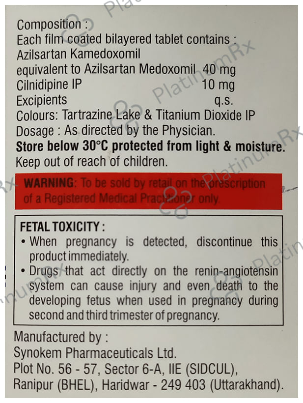 Zilarbi CN 10 Tablet