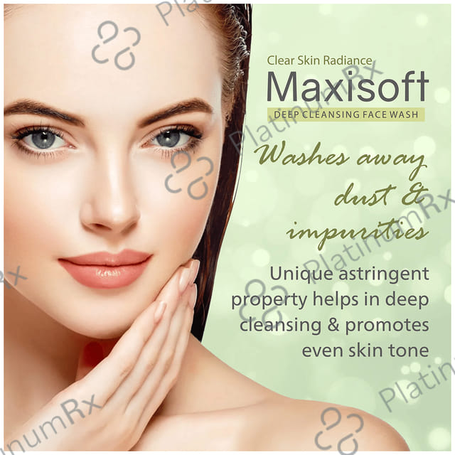 Maxisoft Deep Cleansing Face Wash (100 ml Each) 1 Bottle