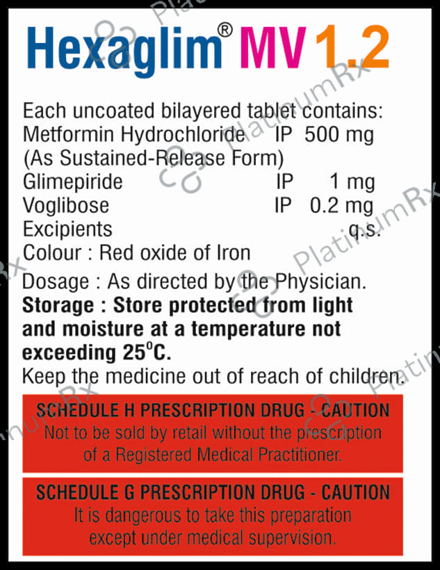 Hexaglim MV 1.2 Tablet SR 15s