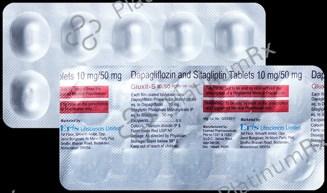 Gluxit S 10mg/50mg Tablet