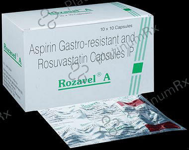 Rozavel A 75/10mg Capsule 10s