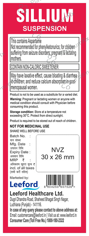 Sillium Oral Suspension