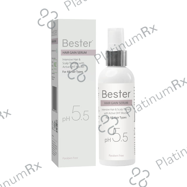 Bester PH 5.5 Hair Gain Serum (100ml Each) 1 Bottle