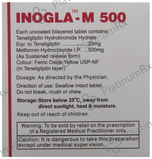 Inogla-M 500 Tablet SR