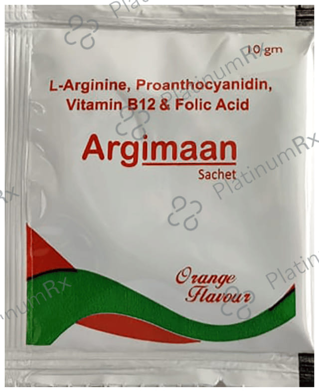 Argimaan Orange Flavour Sachet 10gm