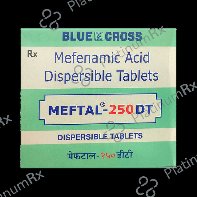 Meftal 250mg Tablet DT 10s