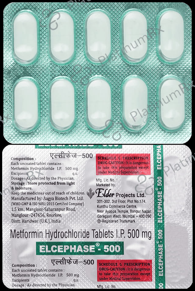 Elcephase 500mg Tablet 10 Tablet
