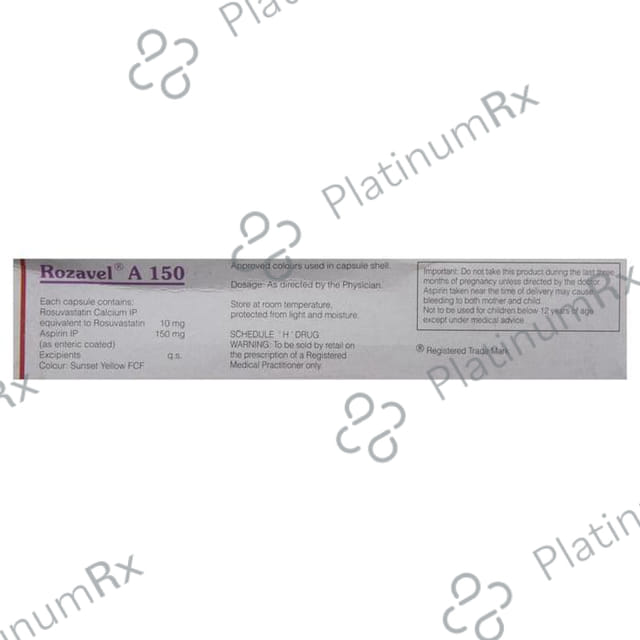 Rozavel A 150/10mg Capsule 10s