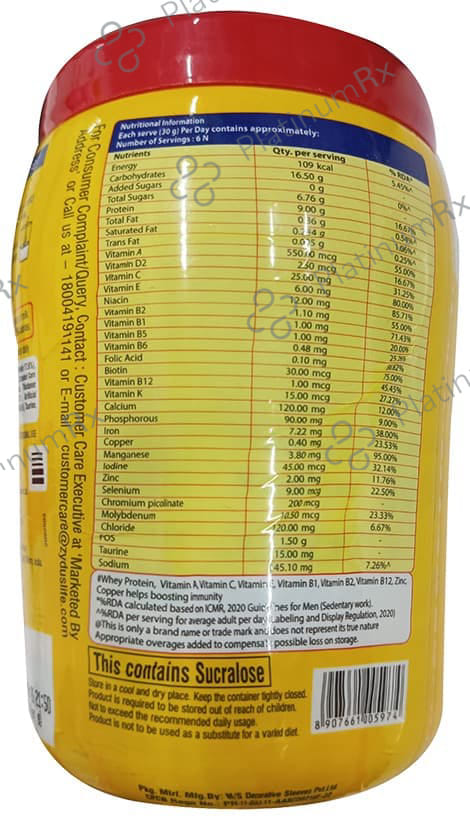 GRD The Superior Protein Sugarfree Vanilla Flavour Powder 200gm