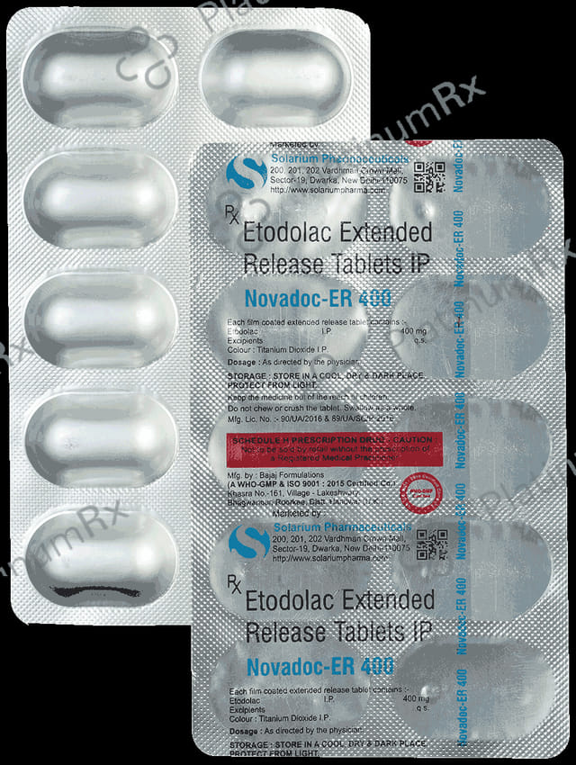 Novadoc 400mg Tablet ER