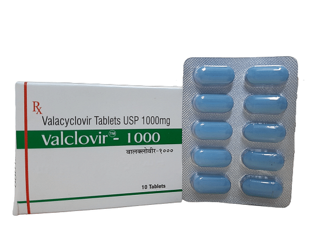Valclovir 1000mg Tablet 10s