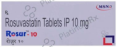 Rosur 10mg Tablet 10s