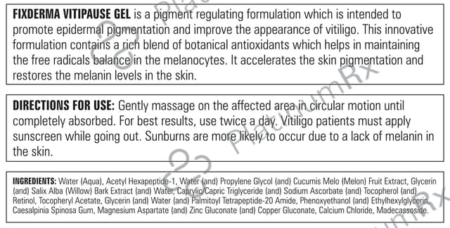 Fix Derma Vitipause Gel 15ml