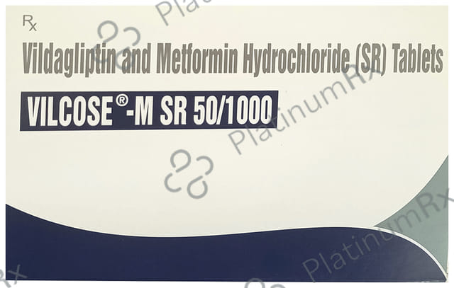 Vilcose-M SR 50/1000 Tablet