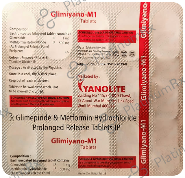 Glimiyano-M1 Tablet PR