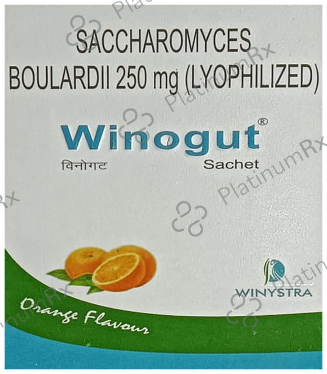 Winogut 282.5mg Orange Flavour Sachet 1gm