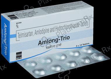 Amlong Trio 5/12.5/40mg Tablet 10s