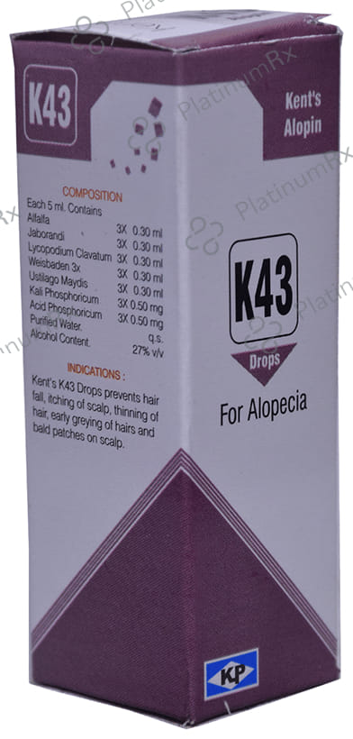 Kent's K43 Alopecia Oral Drops