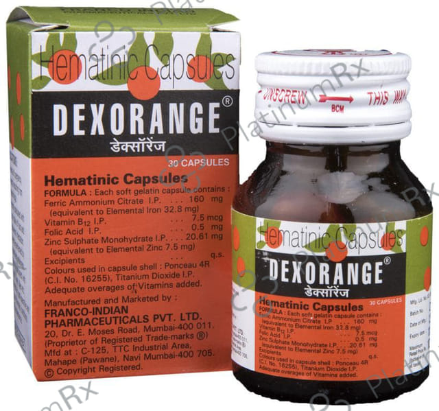 Dexorange Capsule 30s