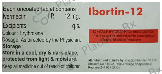 Ibortin 12 Tablet