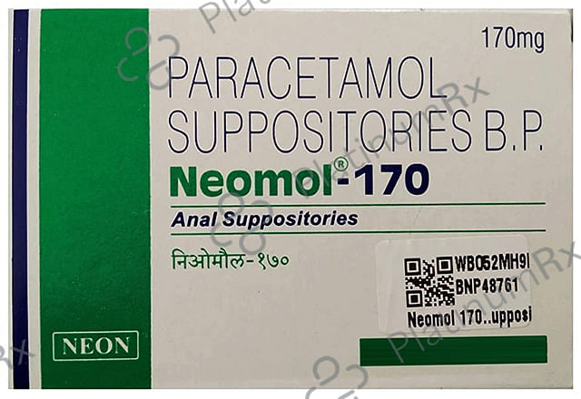 Neomol 170mg Anal Suppository 5s