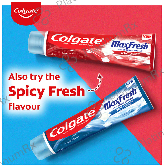 Colgate MaxFresh Peppermint Ice Toothpaste 81gm