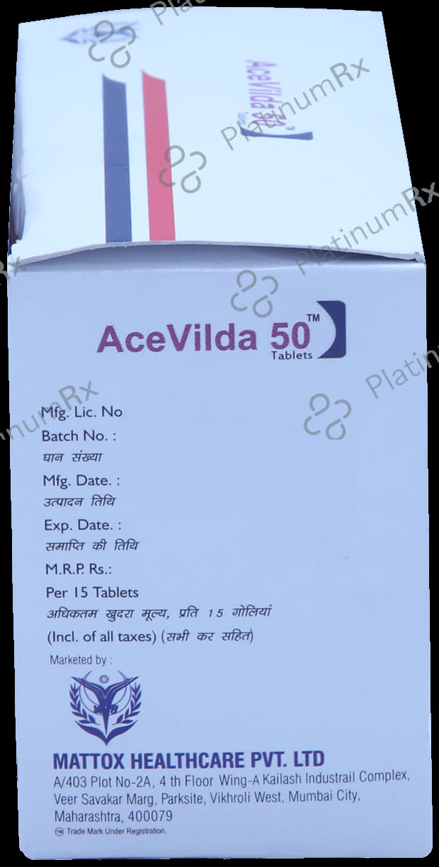 Acevilda 50mg Tablet 15s
