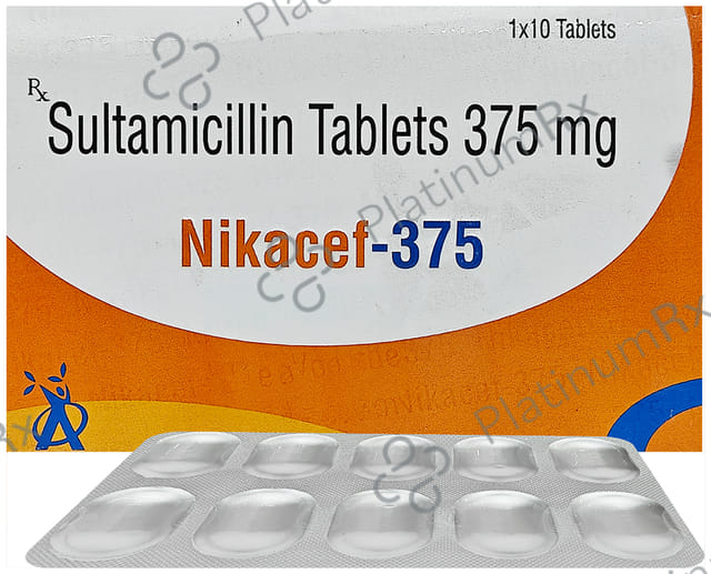 Nikacef 375mg Tablet