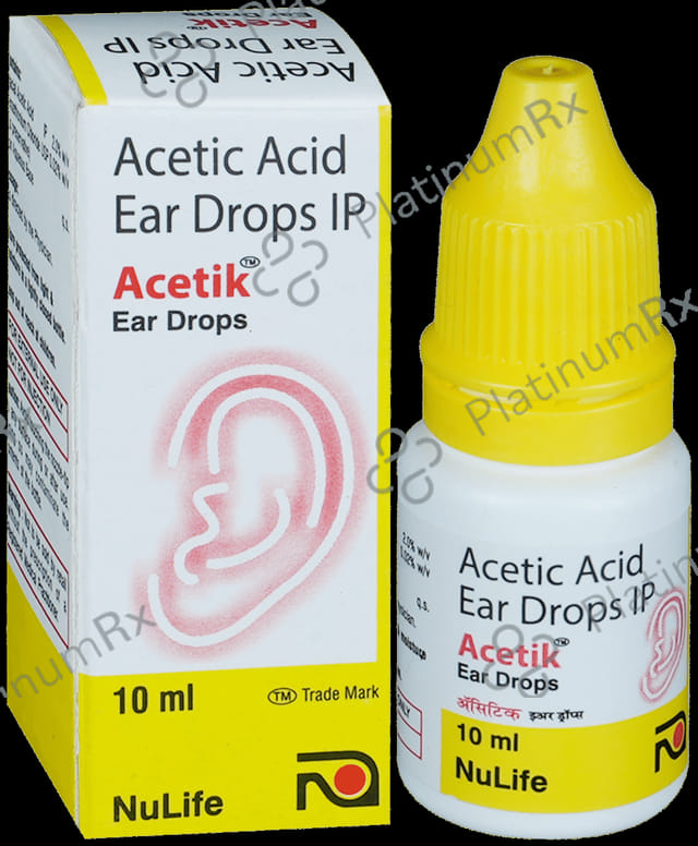 Acetik 2% Ear Drop 10ml