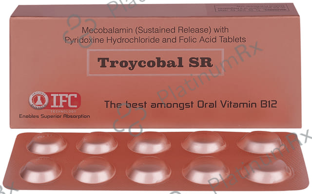 Troycobal SR 5000/1500/20mcg Tablet 10s