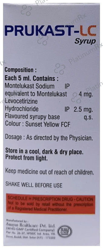 Prukast-LC Syrup Mango