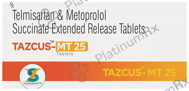 Tazcus MT 25 Tablet ER 15s