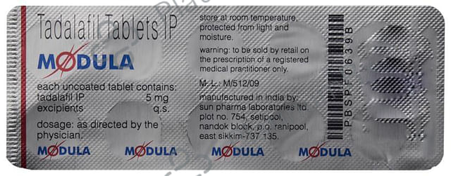 Modula 5mg Tablet 10s