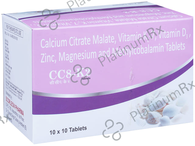 CC8 K2 Tablet 10s