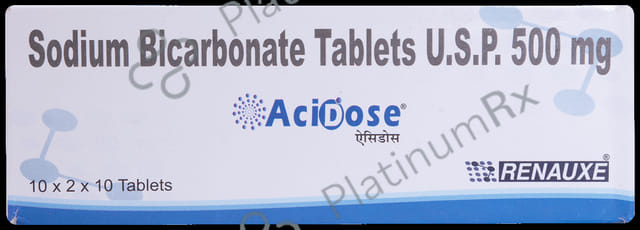 Acidose 500mg Tablet 10s