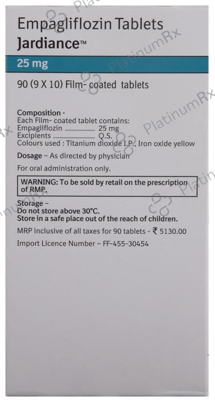 Jardiance 25mg Tablet 10s