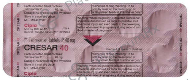 Cresar 40 Tablet 10 tablets