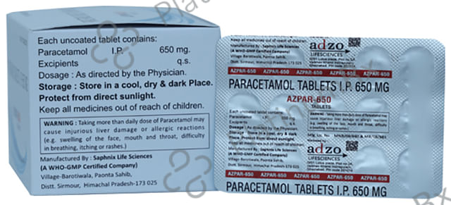 Azpar 650 Tablet