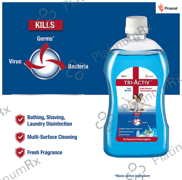 Tri-Activ Multi-Purpose Disinfectant Liquid Cool Menthol