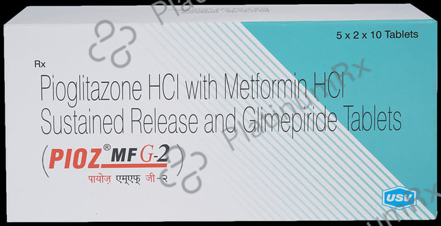 Pioz MF G2 2/500/15mg Tablet SR 10s