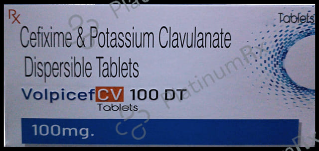 Volpicef CV 100/62.5mg DT Tablet 10s