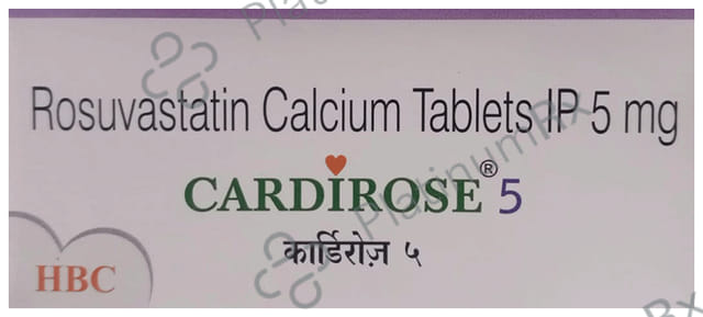 Cardirose 5mg Tablet 10s