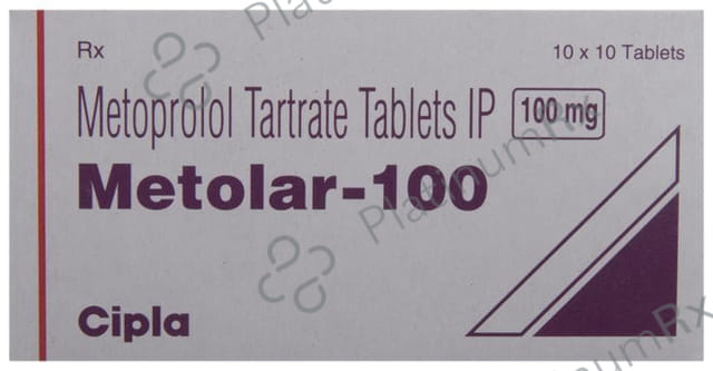 Metolar 100mg Tablet 10s