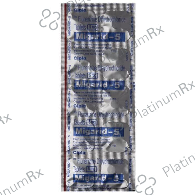 Migarid 5mg Tablet 10s